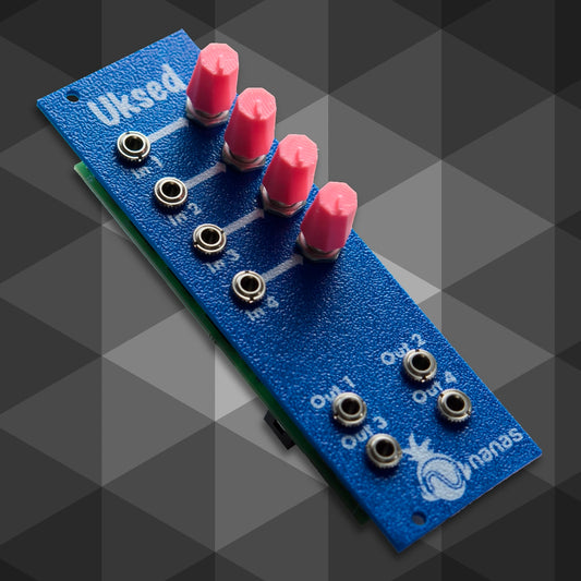 Uksed - 4-channels audio input  module (DIY module)